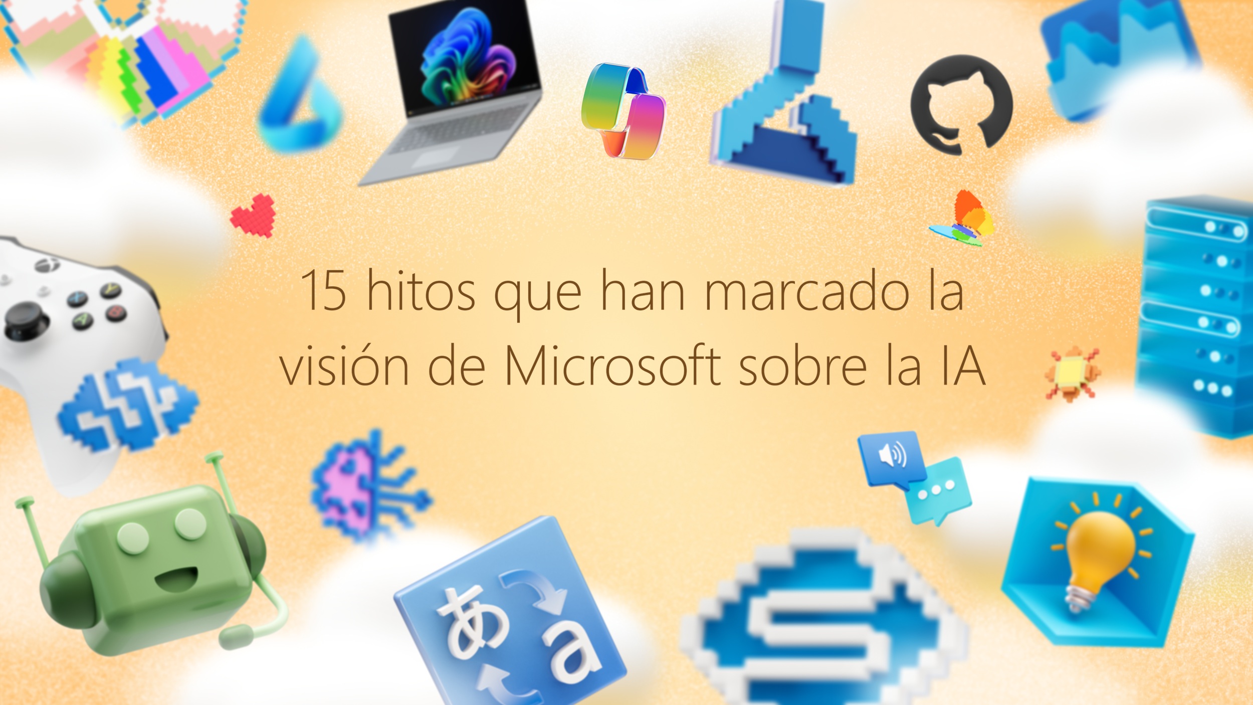 15 hitos que han marcado la visión de Microsoft sobre la IA HERO