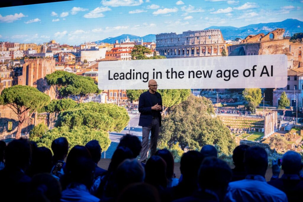 Satya on leading with AI