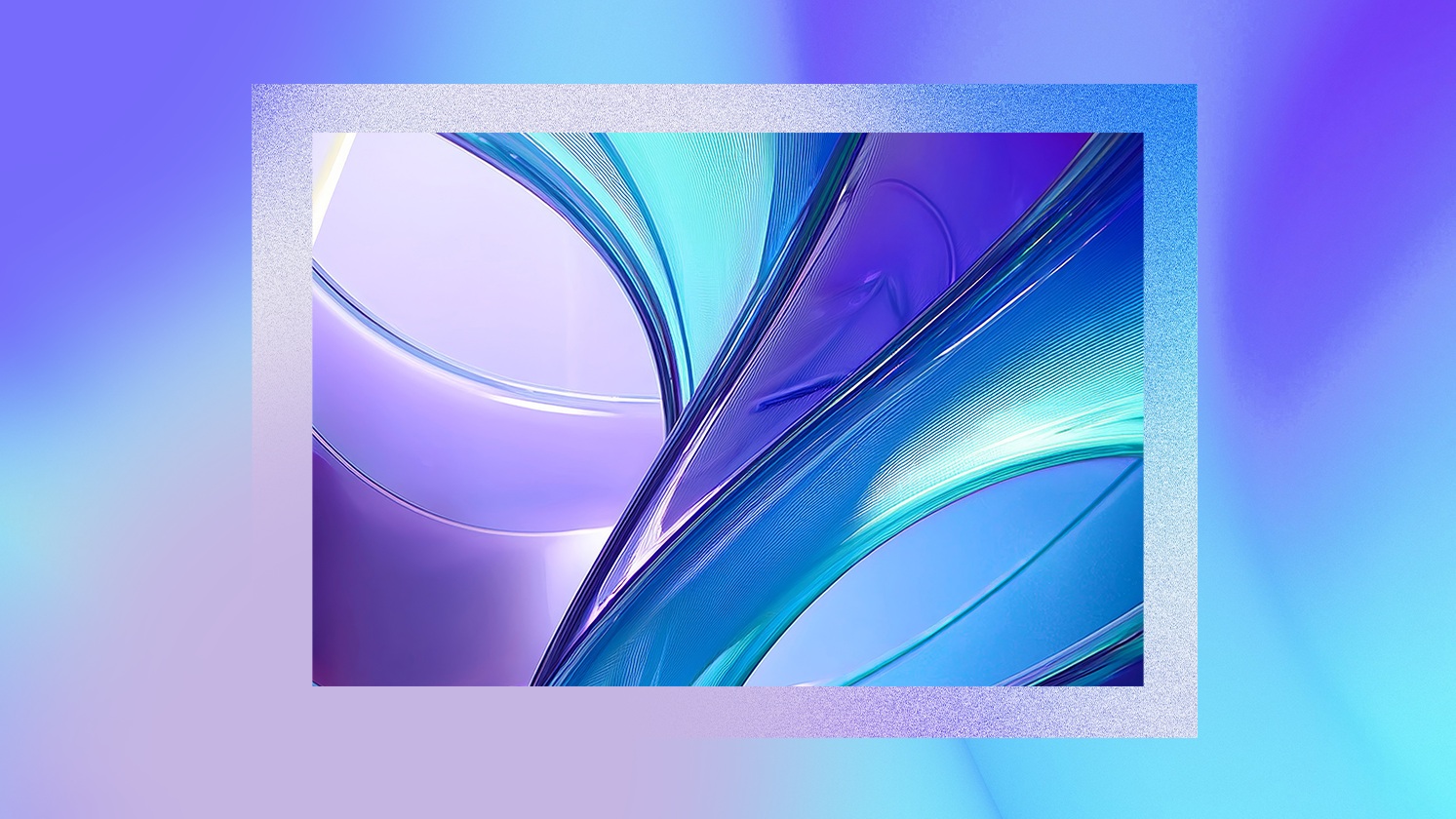 Abstract image in shades of blue and violet on Microsoft's Responsible AI Transparency Report